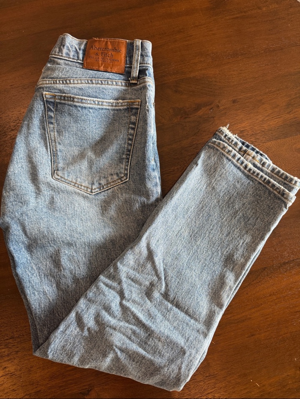 Abercrombie & Fitch vintage stretch 90s Straight Jeans